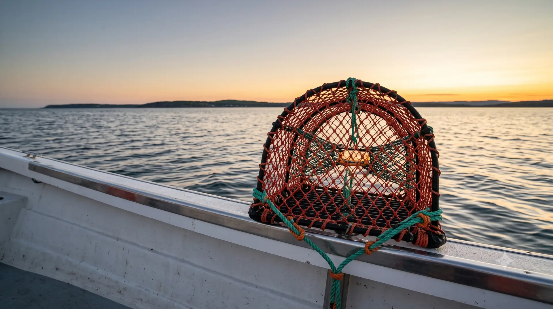 Uppdragen hummertina vid hummerfriske i Kosterhavet utanför Strömstad och Grebbestad
